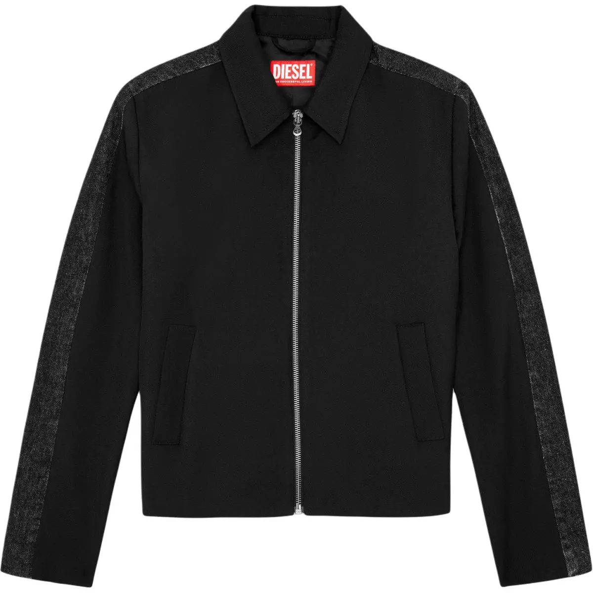 DIESEL Jackets & Coats Men's Black
