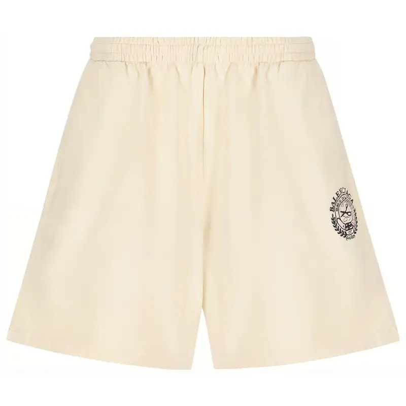 Balenciaga Sweatshorts 'Cream/Black'
