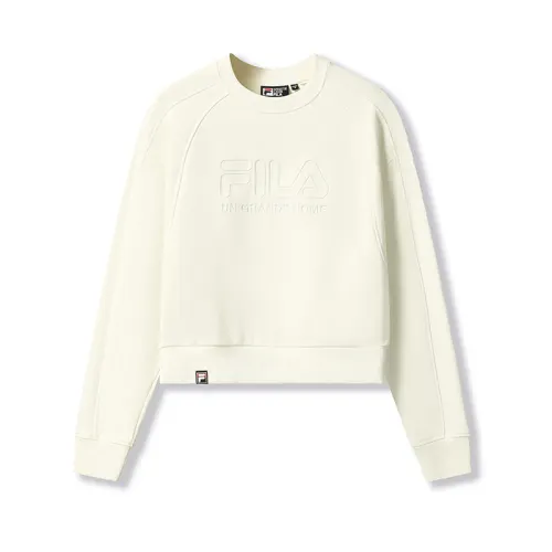 FILA ORIGINALE Sweatshirt Women's Cloud Peak White