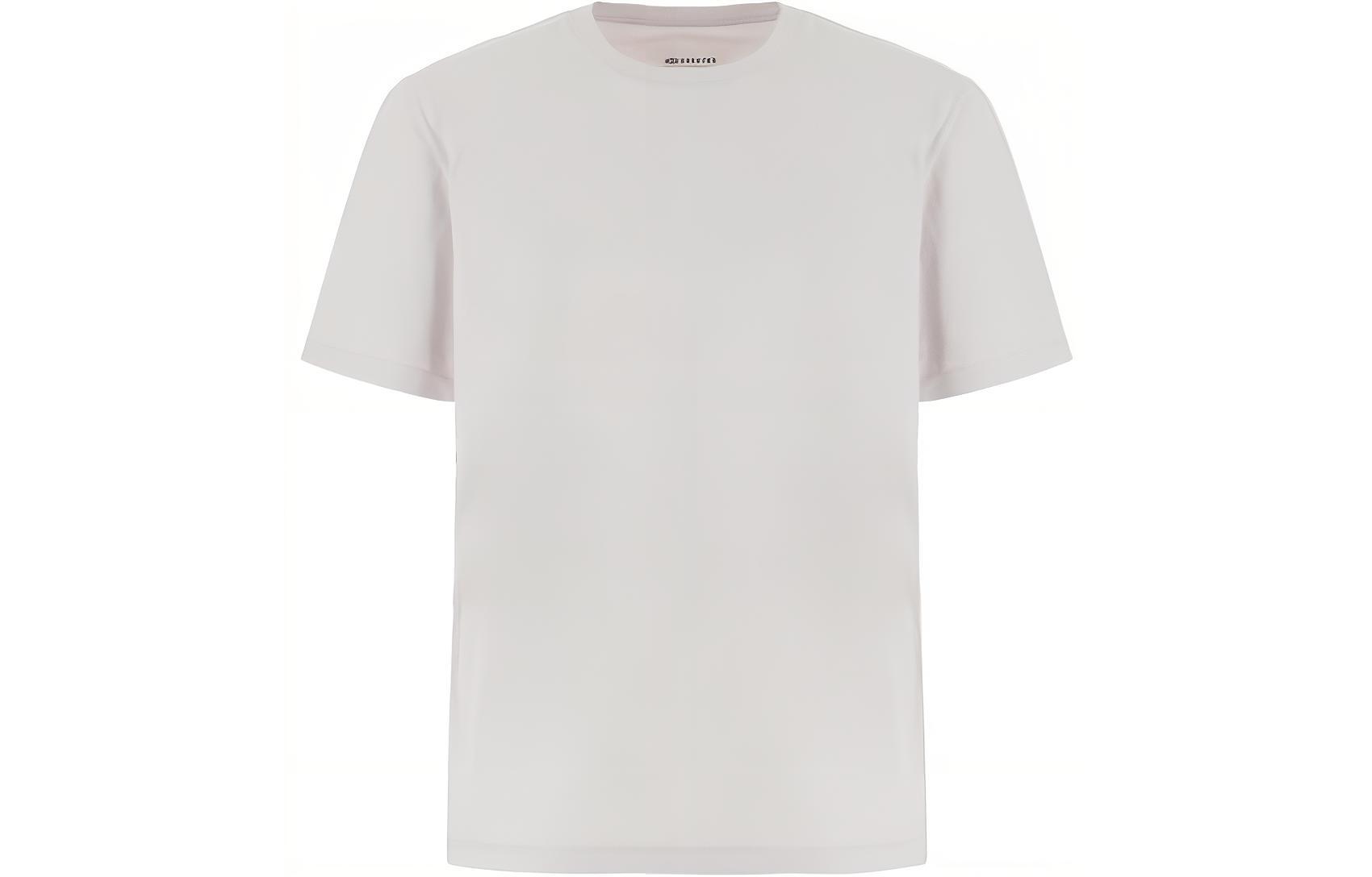 Мужская футболка Maison Margiela Organic Cotton T-Shirt (белая)