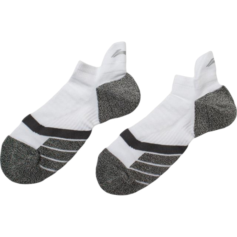 Li Ning Running Socks Unisex 1 Pack White