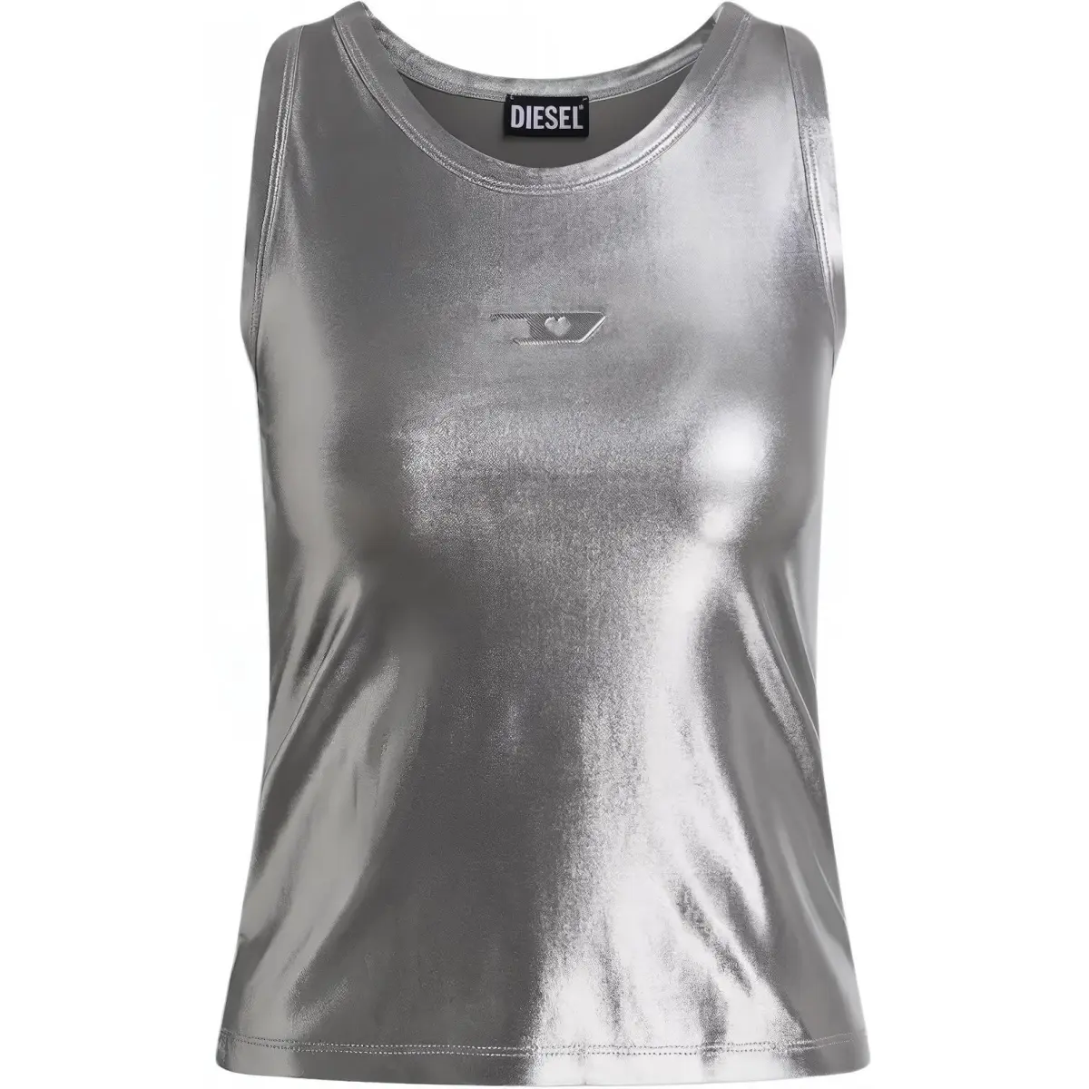 DIESEL T-Shirts Women's Crew Neck Moderate Nipped-in Waist