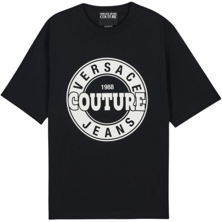 Мужская футболка Versace JEANS COUTURE (черная)