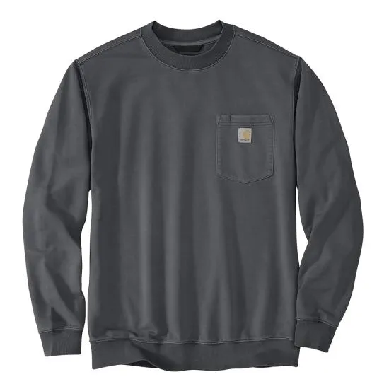 Carhartt Dye French Terry Crewneck Pocket Sweatshirt Unisex