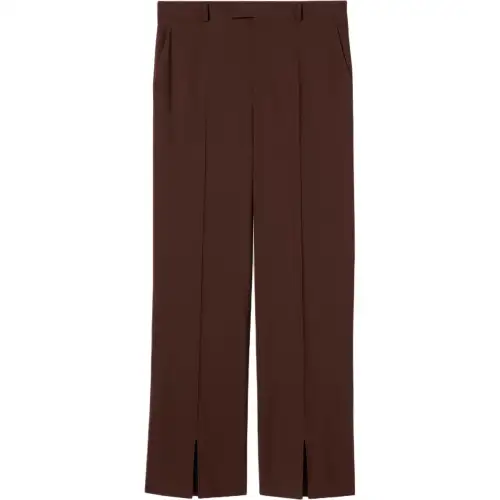 Gucci straight-leg split trousers