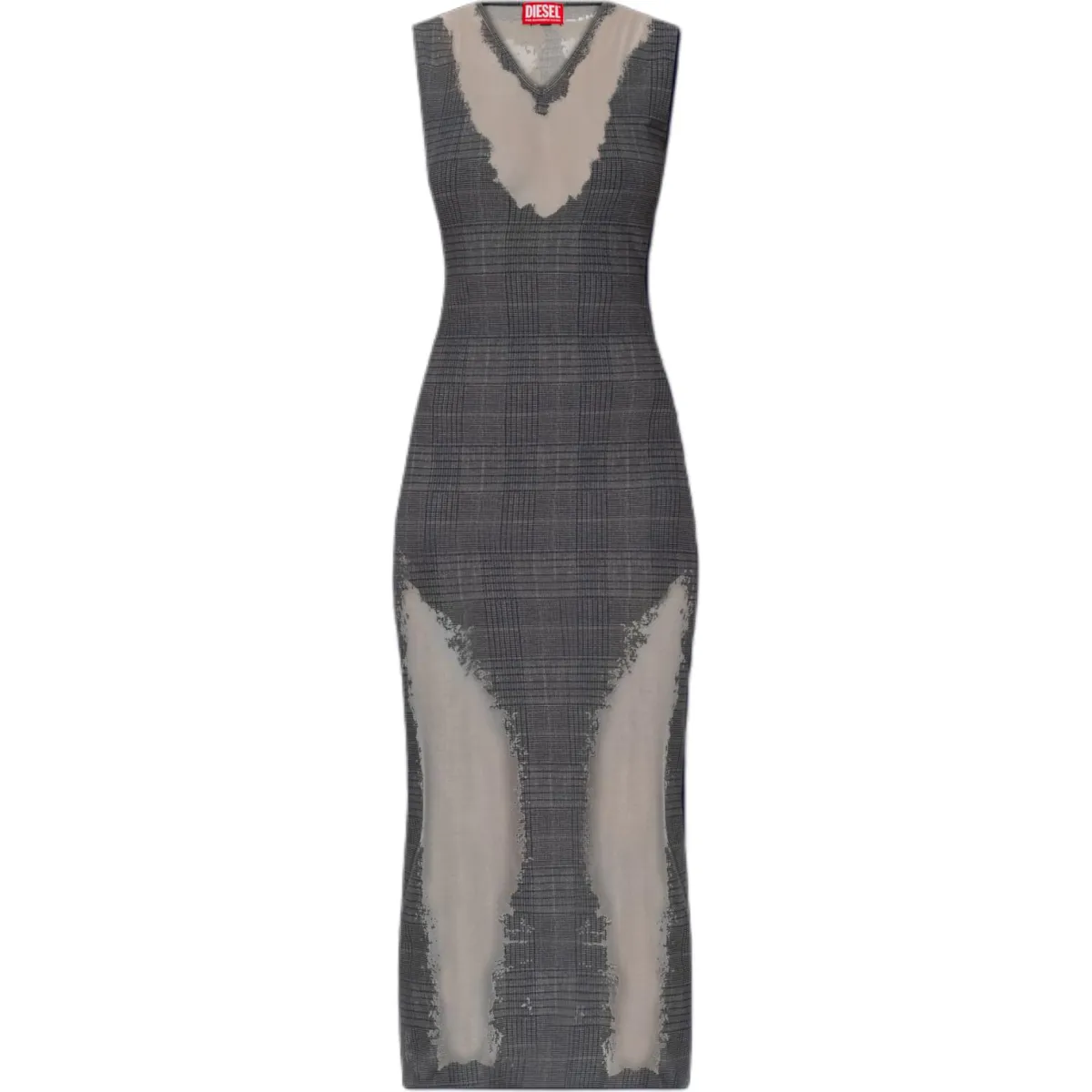 DIESEL D Myliane Plaid Pattern Dress