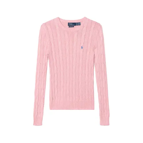 Polo Ralph Lauren Pony, long-sleeve, classic fuchsia sweater, with embroidery, with your logo imprint, print