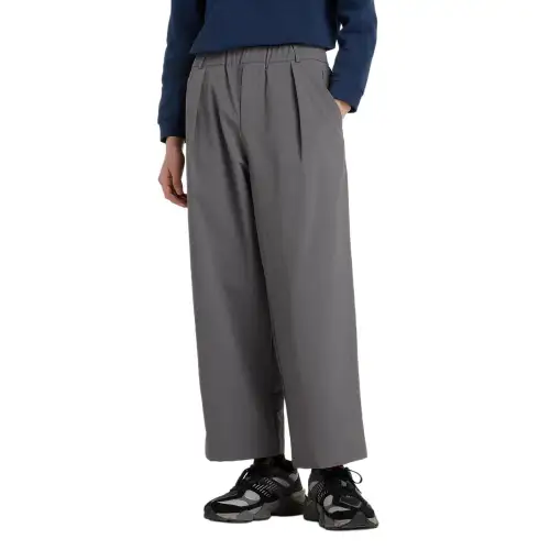 New Balance NB Grey SS25 Wide Casual Pants Men's