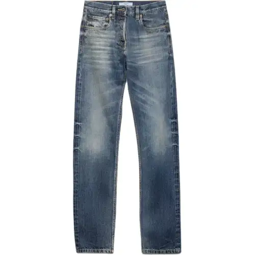 Prada tapered washed jeans