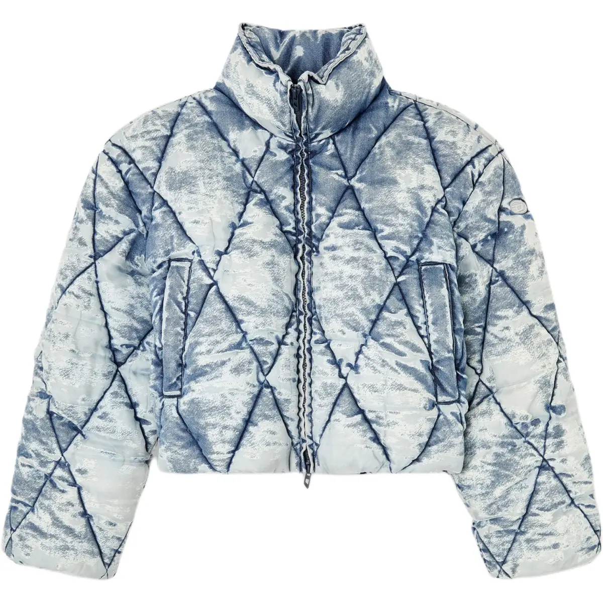 Diesel W-Histel Zip-Up Puffer Jacket