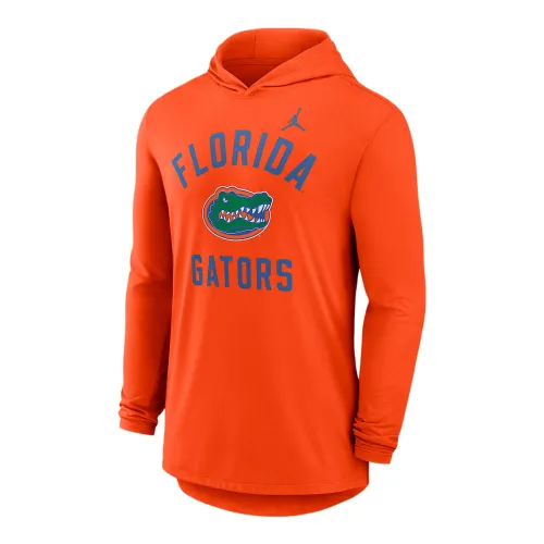 Jordan Florida Campus Arch Men's Jordan Brand Dri-FIT College Long-Sleeve Hooded T-Shirt