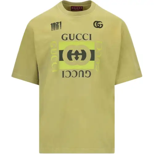 Gucci Logo Printed Jersey T-Shirt
