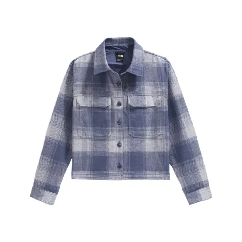 THE NORTH FACE Shirts Women's Blue Lapel