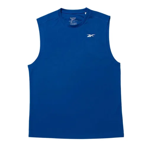 Reebok T Shirts Men's Blue Crew Neck Moderate