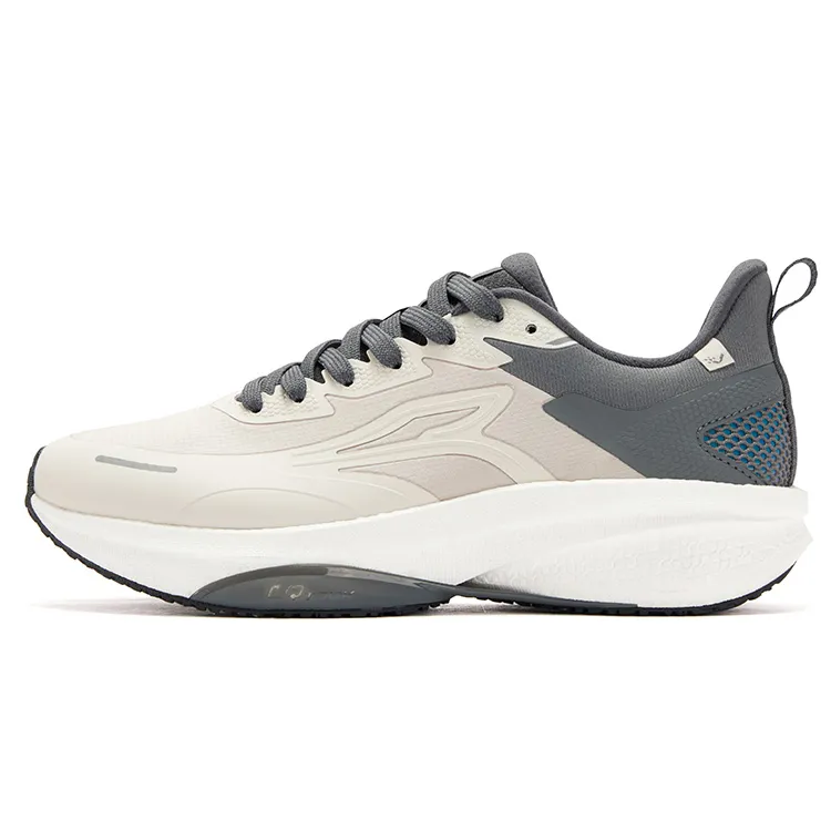 361° Rain Screen 8.0 Cushioning Abrasion Resistant Breathable Low top Training Running Shoes Men's Beige Gray