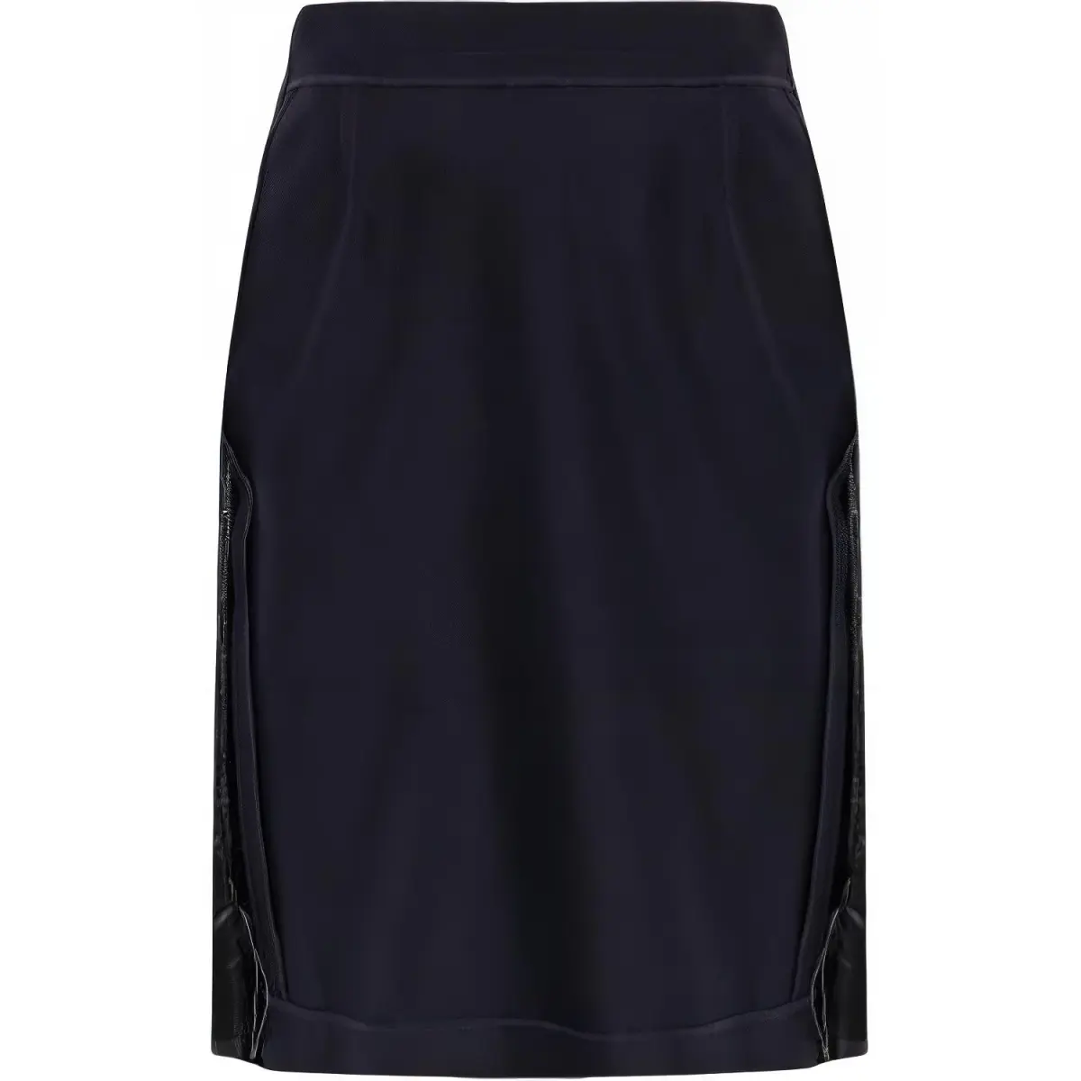 Maison Margiela Raw Hem Midi Skirt