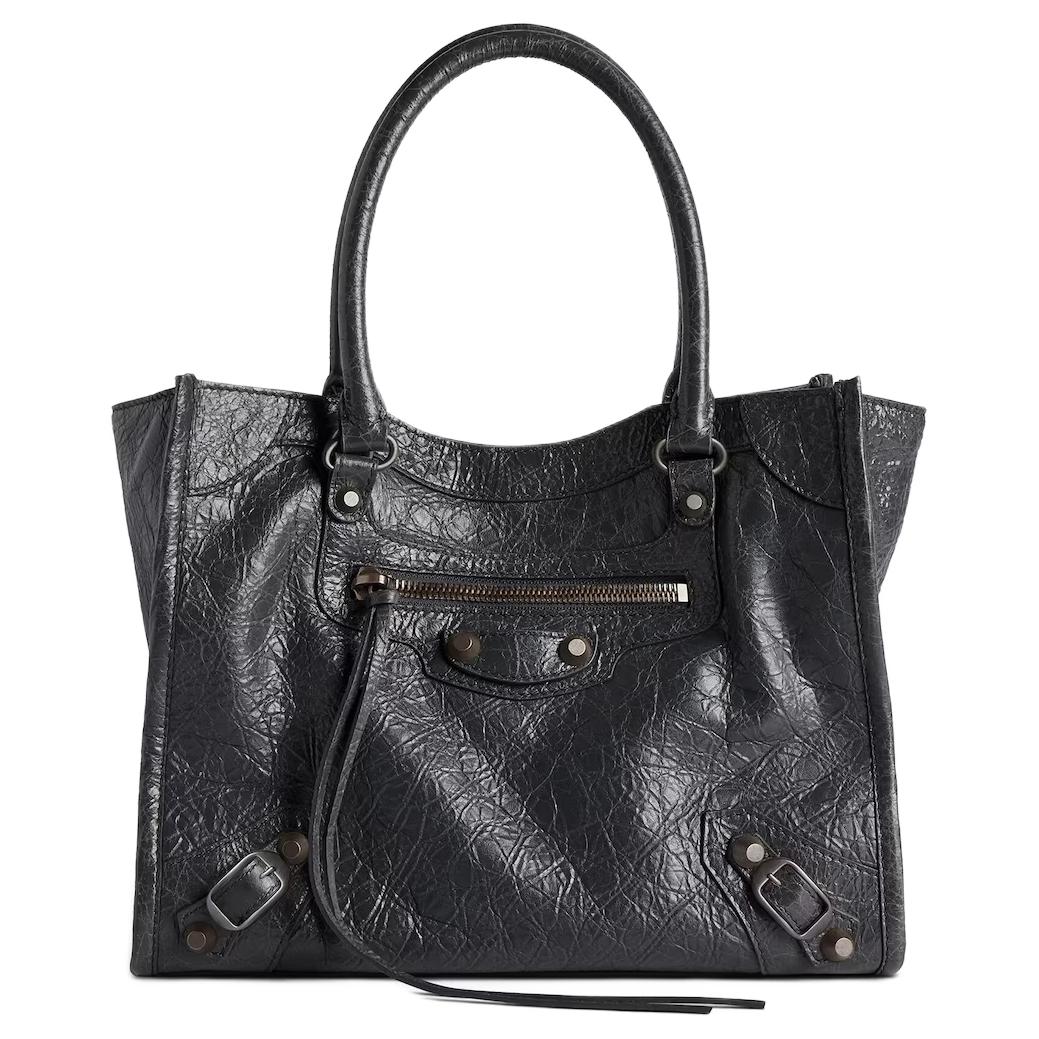 Женская сумка Balenciaga Le City мини (черная)