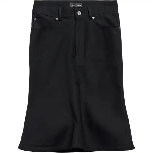 Balenciaga Godet Midi Skirt