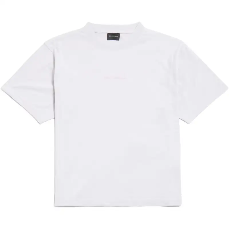 Balenciaga logo-embroidered cotton T-shirt
