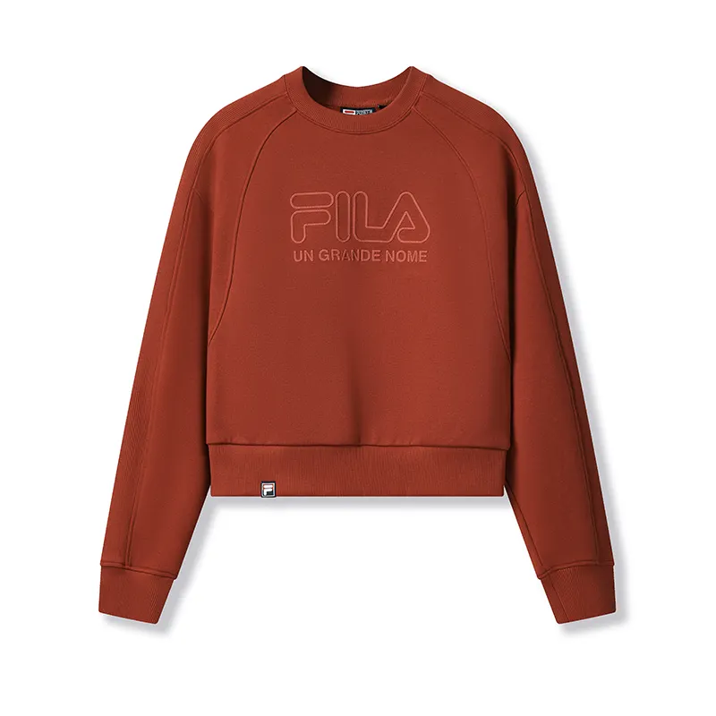 FILA ORIGINALE Sweatshirt Women's Algal Bloom Red