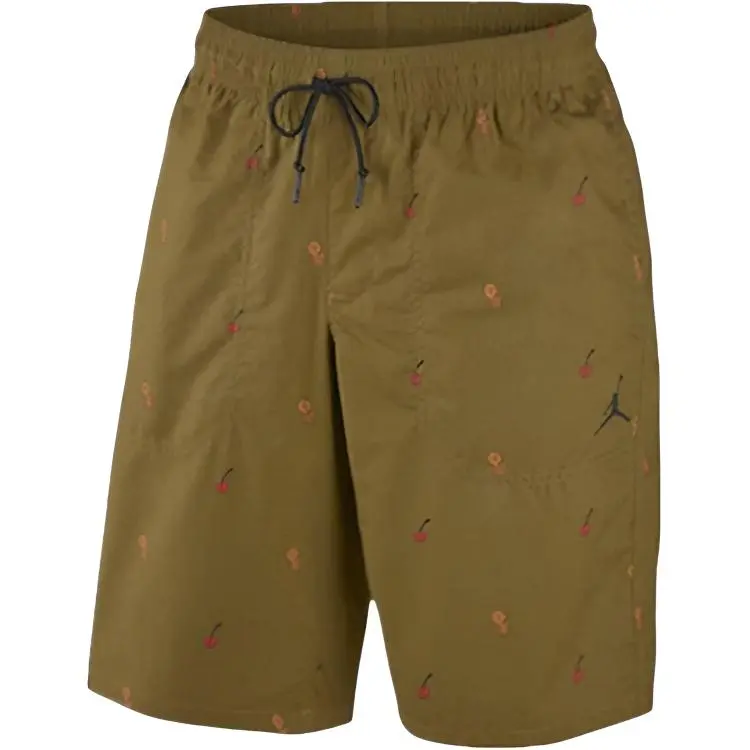 Jordan Cargo Shorts Men's Brown Moderate Straight Fit Pants