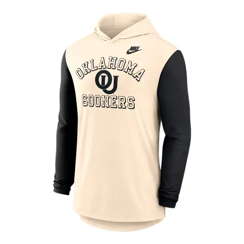 Jordan Oklahoma Legacy Men's Jordan Dri-FIT College Long-Sleeve Hooded T-Shirt