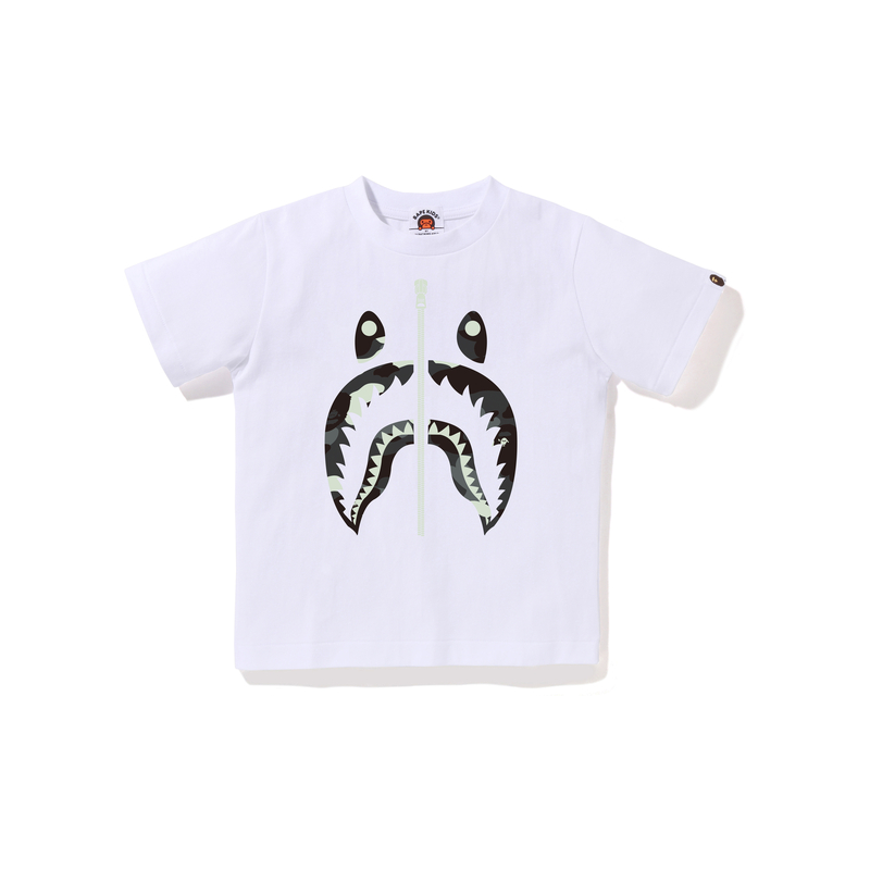 Детская футболка A BATHING APE Camo (зеленая)