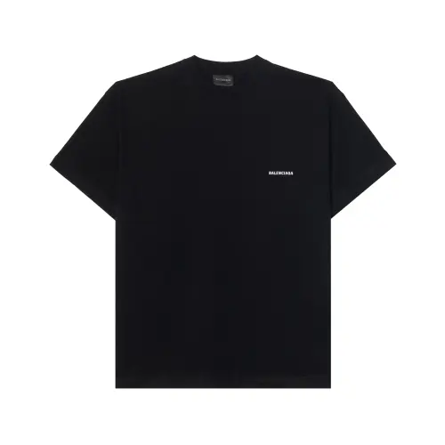 Balenciaga T Shirt Regular Fit Men's Black