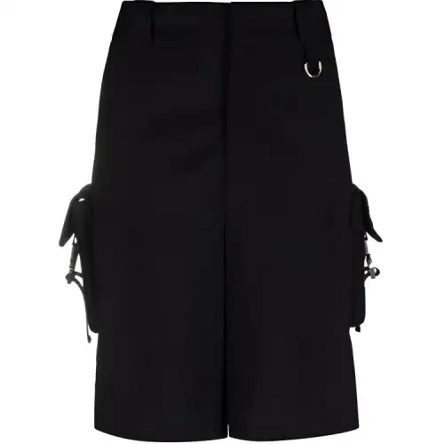 PRADA FW21 Cargo Shorts Women's Black