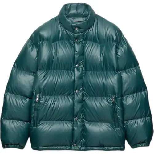 Prada triangle-logo padded jacket