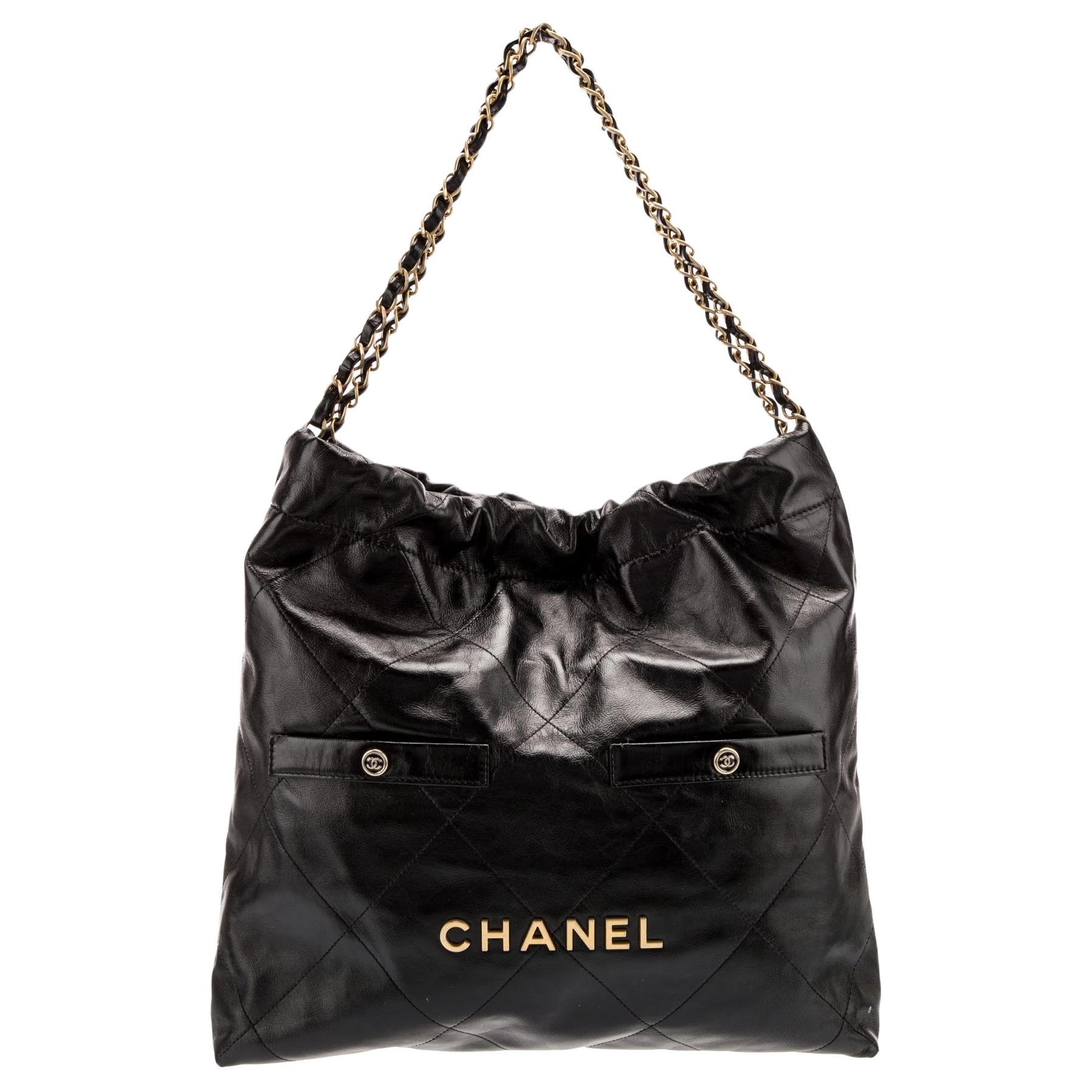 Женская сумка Chanel 24B (черная) — фото 2