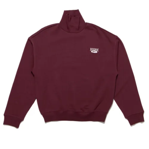Reebok Sweatshirts Women's Red Crew Neck Moderate