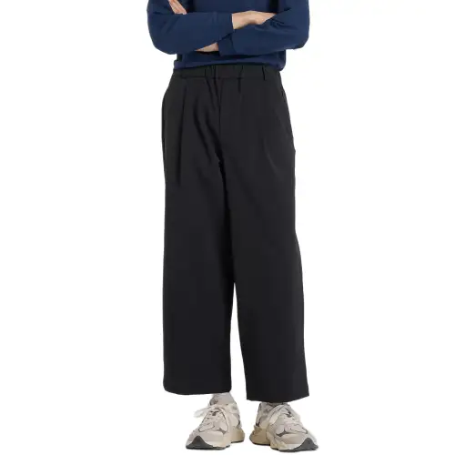 New Balance NB Grey SS25 Wide Casual Pants Men's