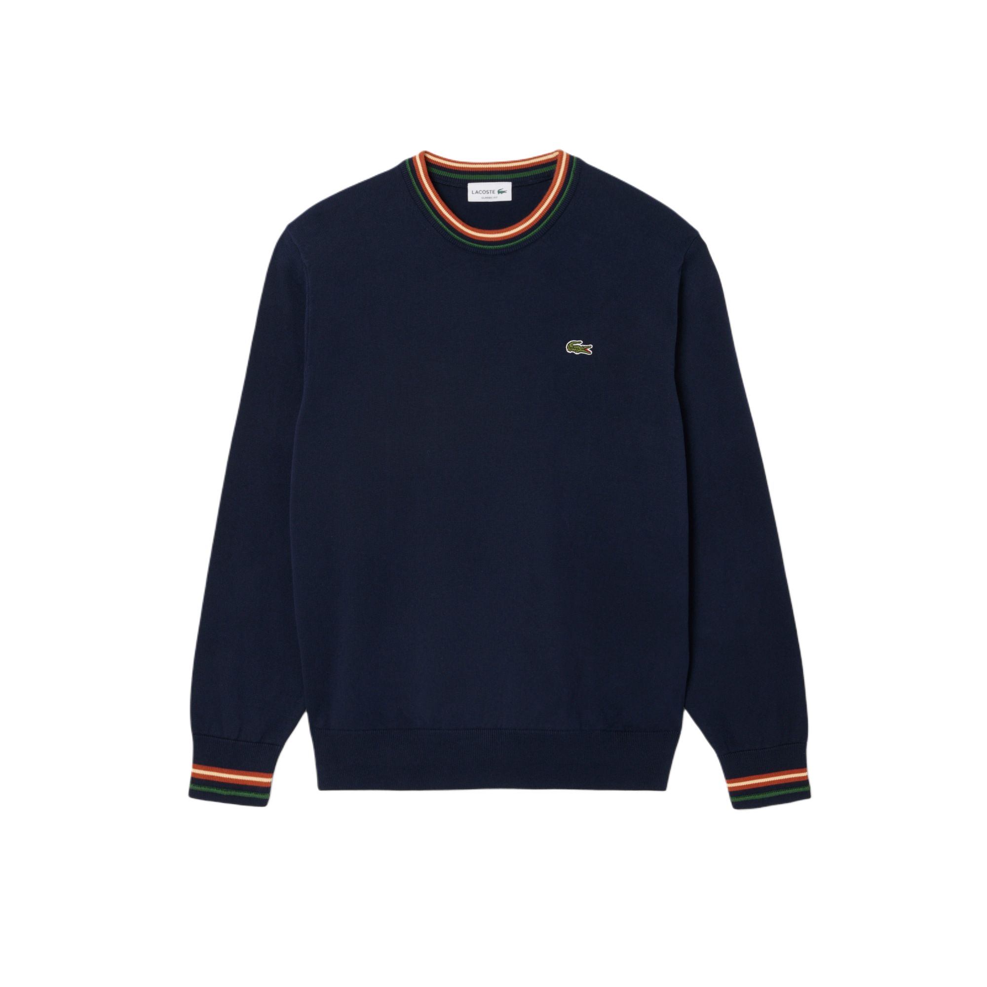Мужской худи LACOSTE куртка-трикотаж (синий)