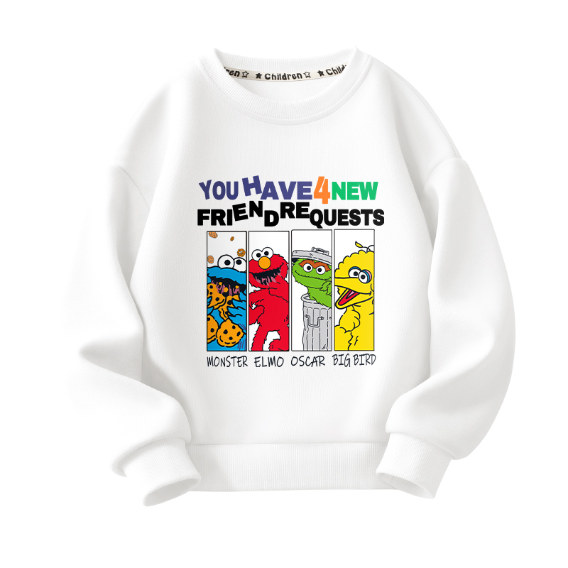 Женское худи SESAME SESAME STREET (голубое)