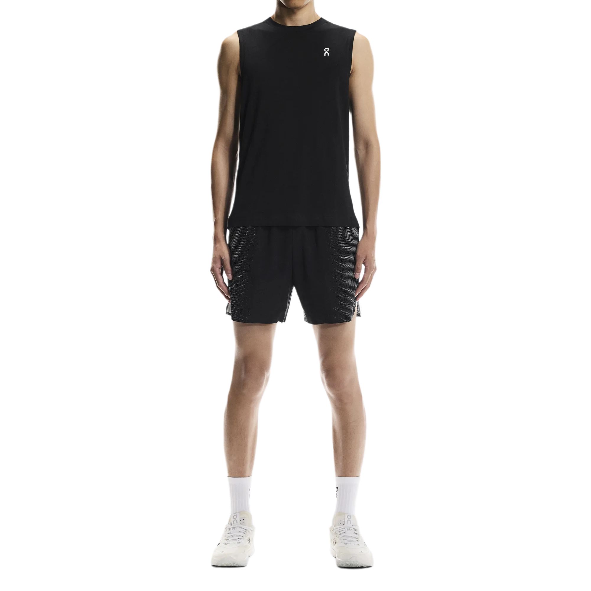 On Court Sports Shorts Men’s Black | Dark Gray Moderate