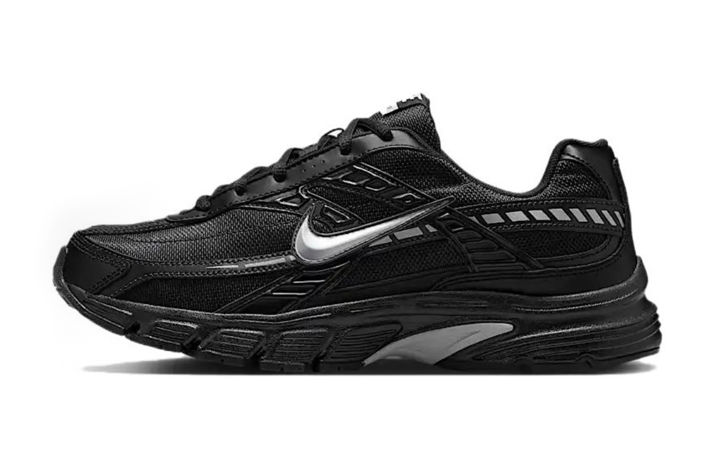 Nike Initiator Abrasion Resistant Abrasion Resistant Low top Running Shoes Men's Black