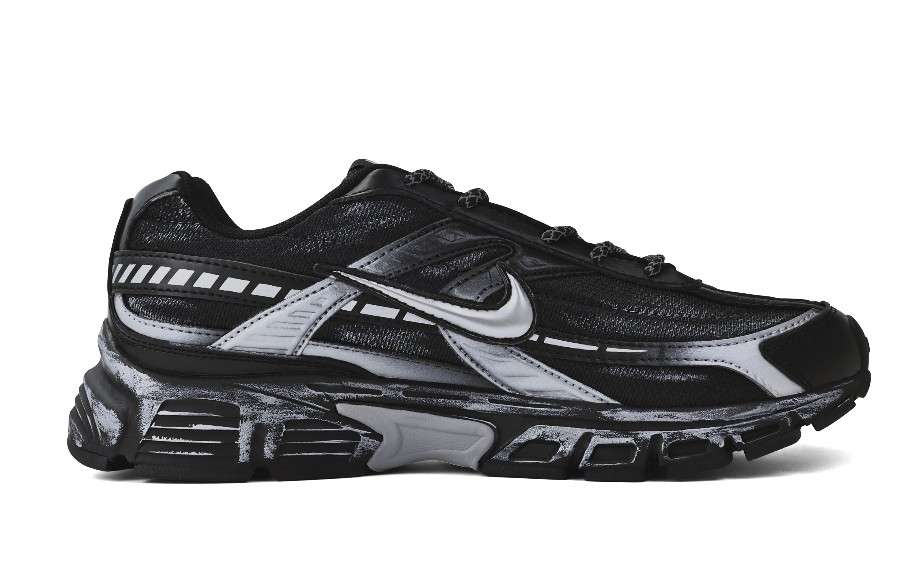 Nike Initiator Abrasion Resistant Abrasion Resistant Low top Running Shoes Men’s Black