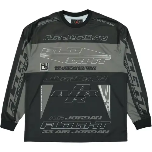 Jordan Apparel T Shirts Men's Black Crew Neck