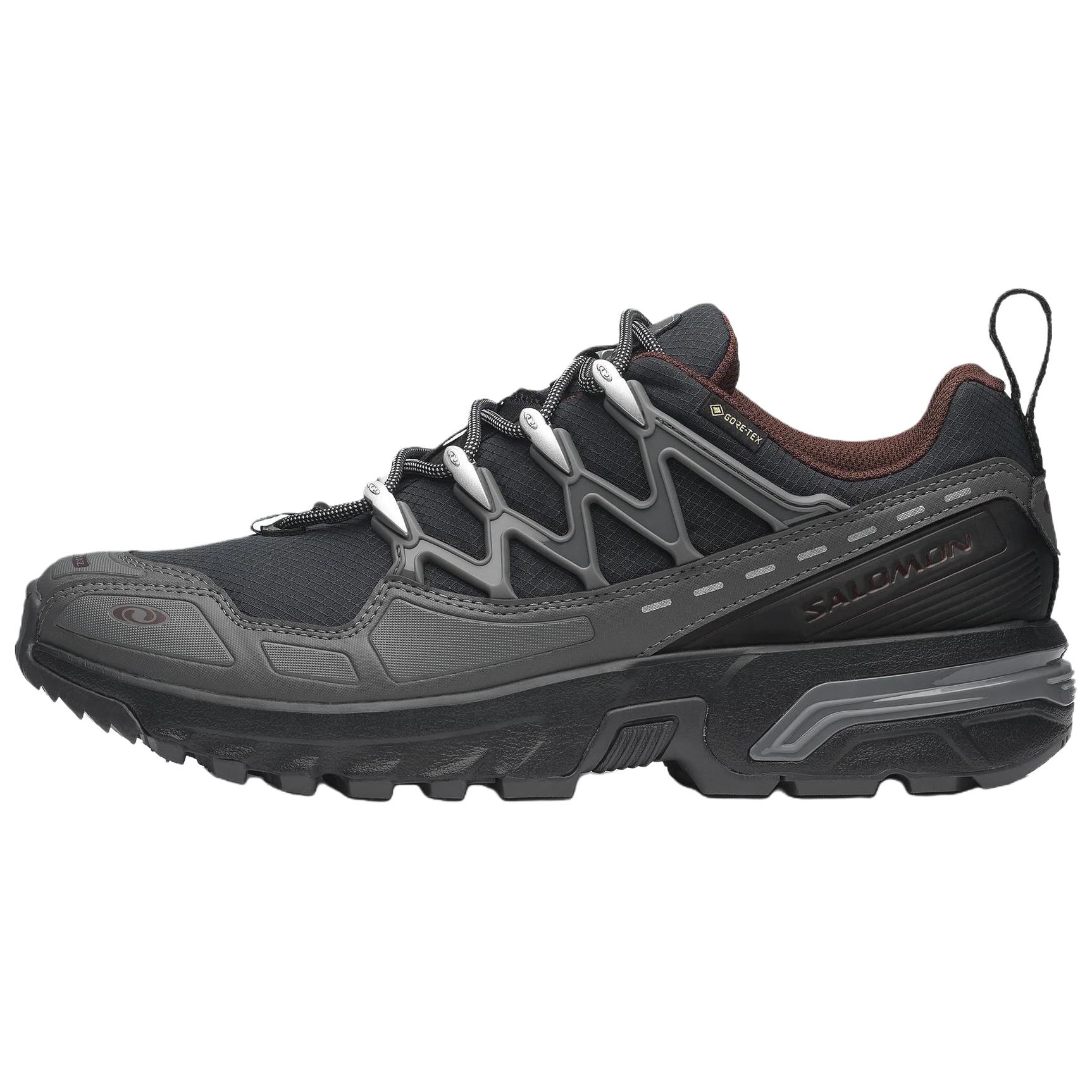 SALOMON ACS+ Cushioning Abrasion Resistant Moisture Wicking Coverage Support Running Shoes Unisex Black