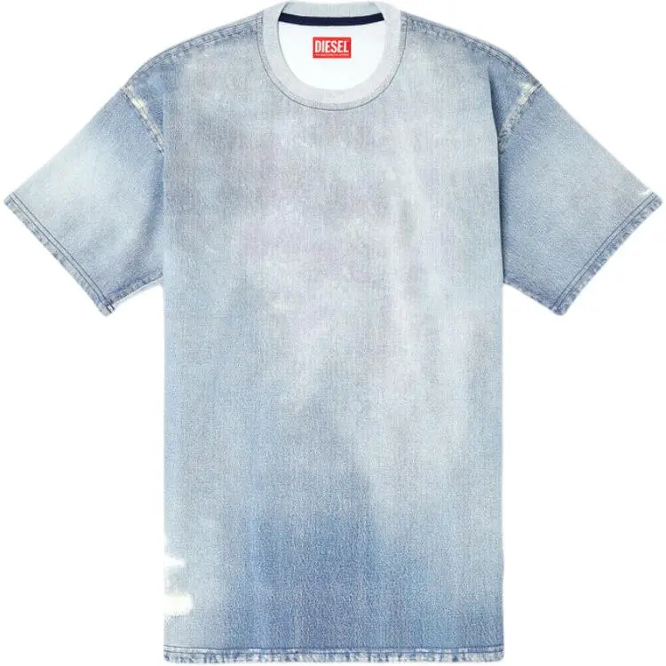 Diesel D-Box Jogg distressed denim T-shirt
