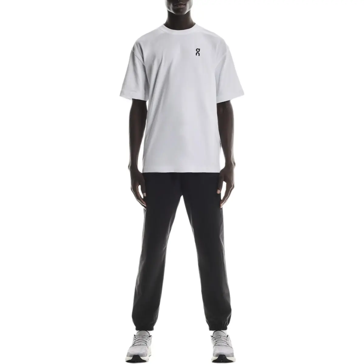 On Club Graphic T Shirt Men's White | Blue