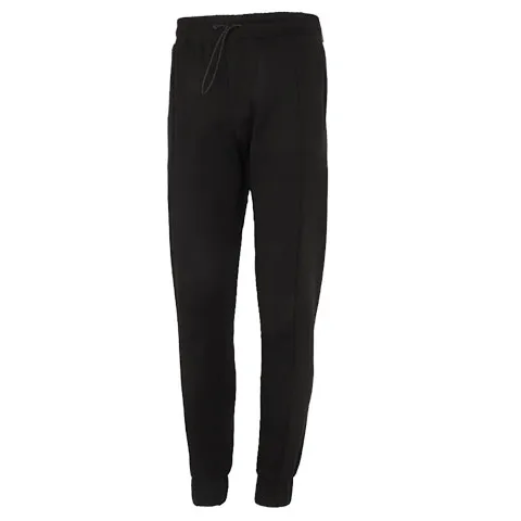 PUMA SEASONS Knitted Sweatpants Men's Black Moderate Cuffed Pants