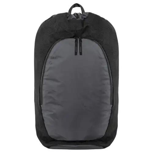 Asics Polyester Backpack Unisex Steel Gray