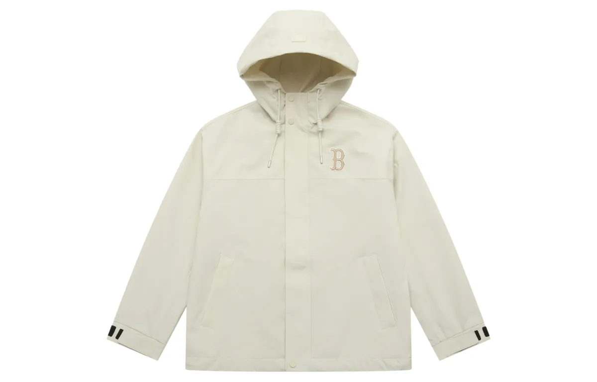 MLB Boston Red Sox Basic Collection 25FW Jacket Unisex Deep Ivory