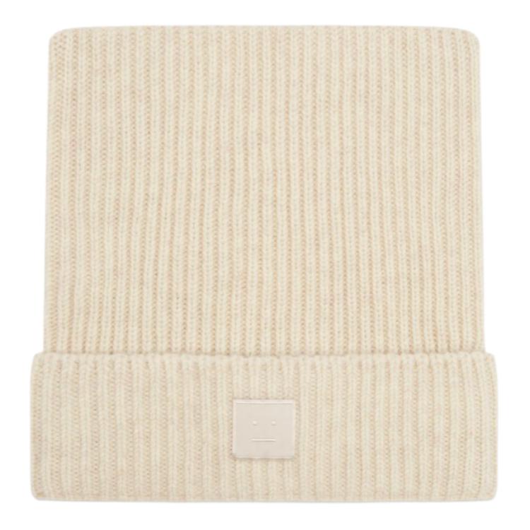 Женская шапка Acne Studios (бежевая)