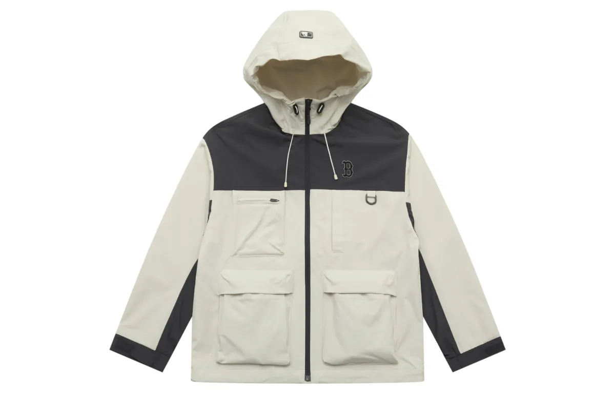 MLB Boston Red Sox Basic Collection 25FW Jacket Unisex Deep Ivory