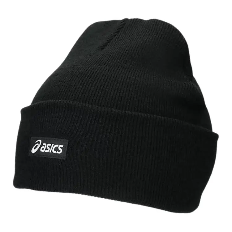 Asics Knitted Fabric Beanies Men's Black