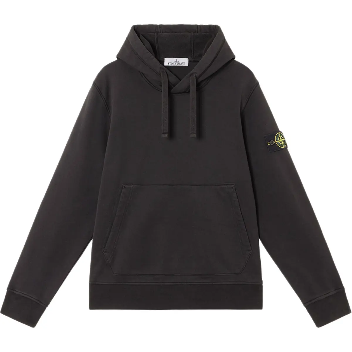 Stone Island hooded patch-pocket sweater