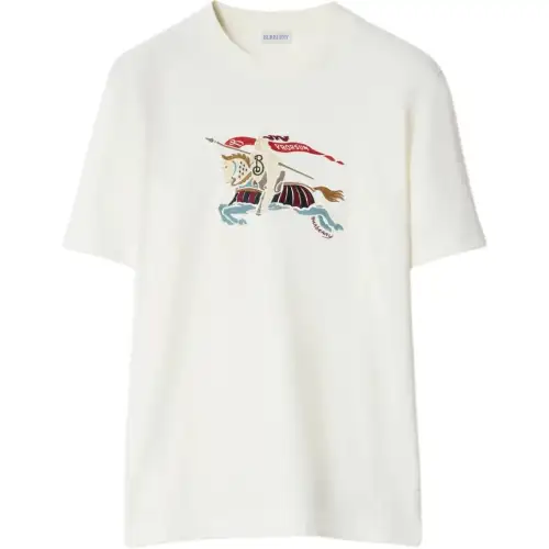 Burberry Ekd Embellished Crewneck T-Shirt